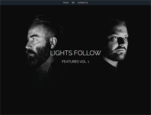 Tablet Screenshot of lightsfollow.com